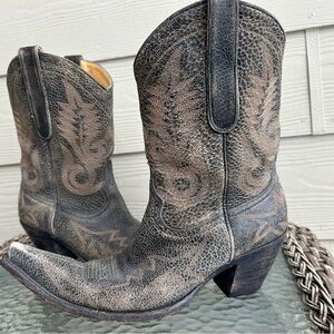 Womens Boot Star by Old Gringo Leather Cowboy Boots Booties sz 9